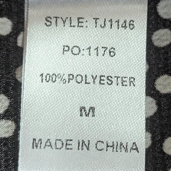 Gigio Size (Oversized) Medium Black and White Cami - Picture 7 of 13